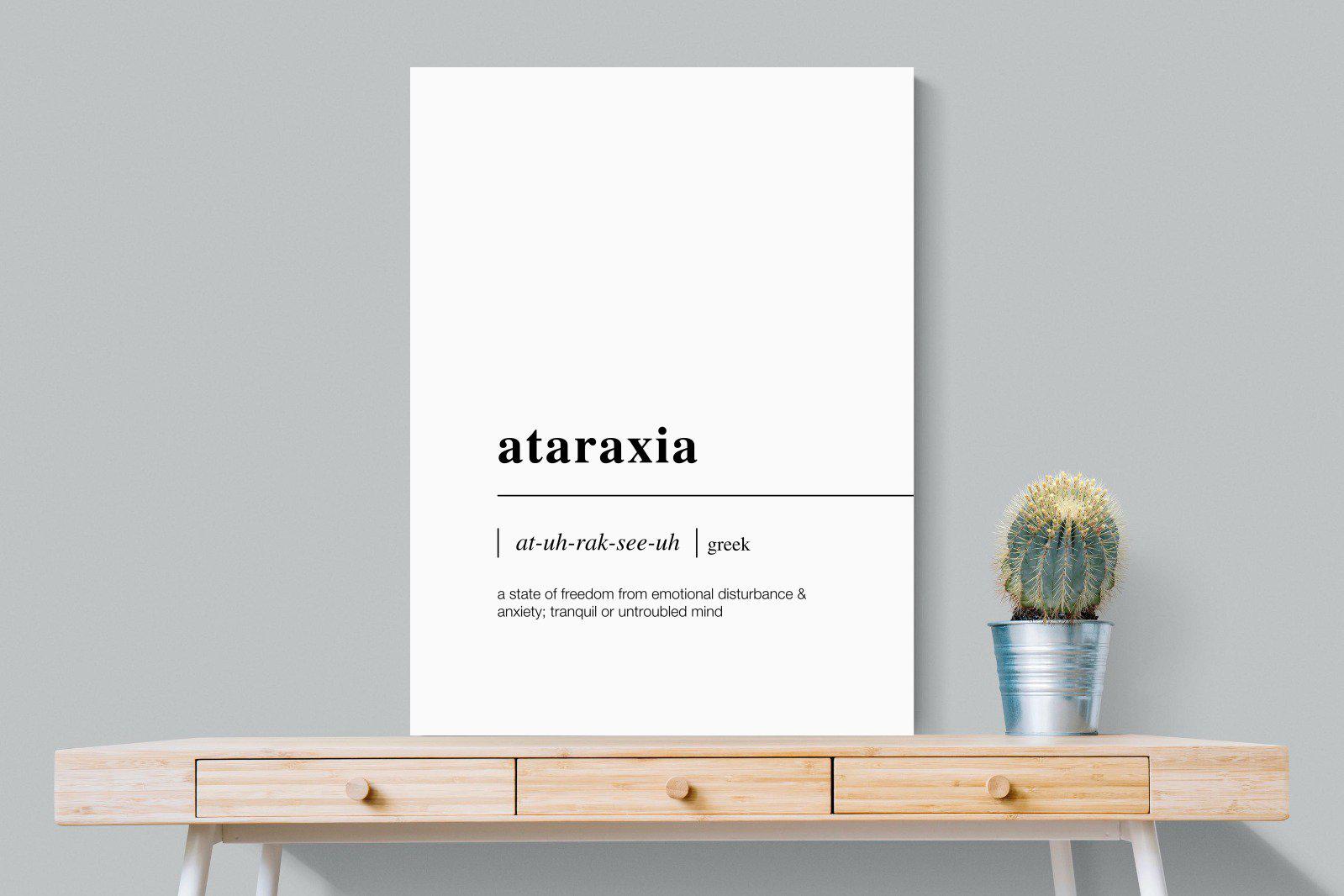 Ataraxia-Wall_Art-75 x 100cm-Mounted Canvas-No Frame-Pixalot