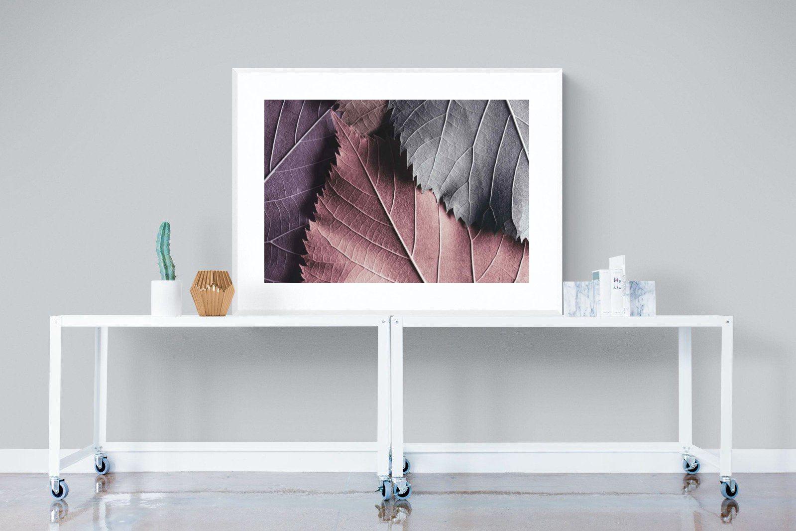 Autumnal-Wall_Art-120 x 90cm-Framed Print-White-Pixalot