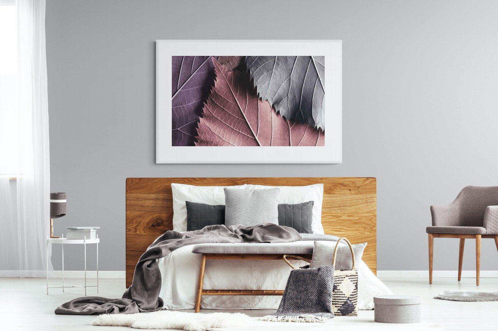 Autumnal-Wall_Art-150 x 100cm-Framed Print-White-Pixalot