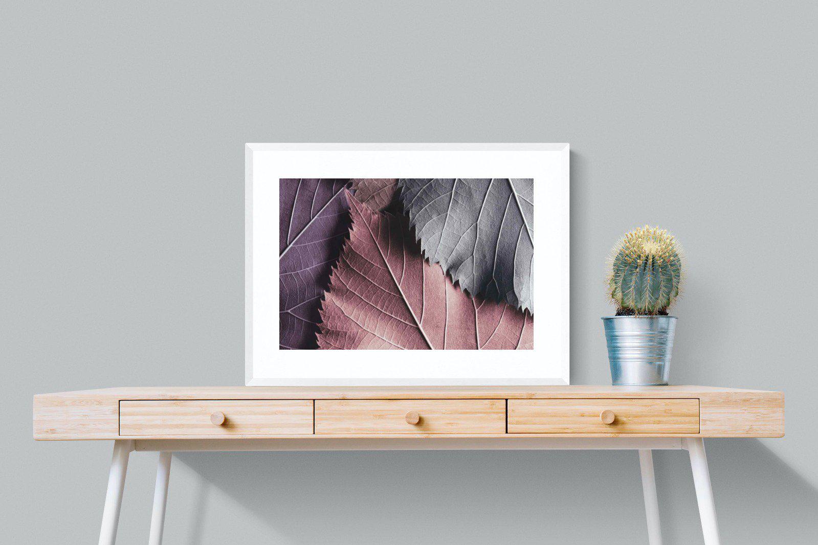Autumnal-Wall_Art-80 x 60cm-Framed Print-White-Pixalot