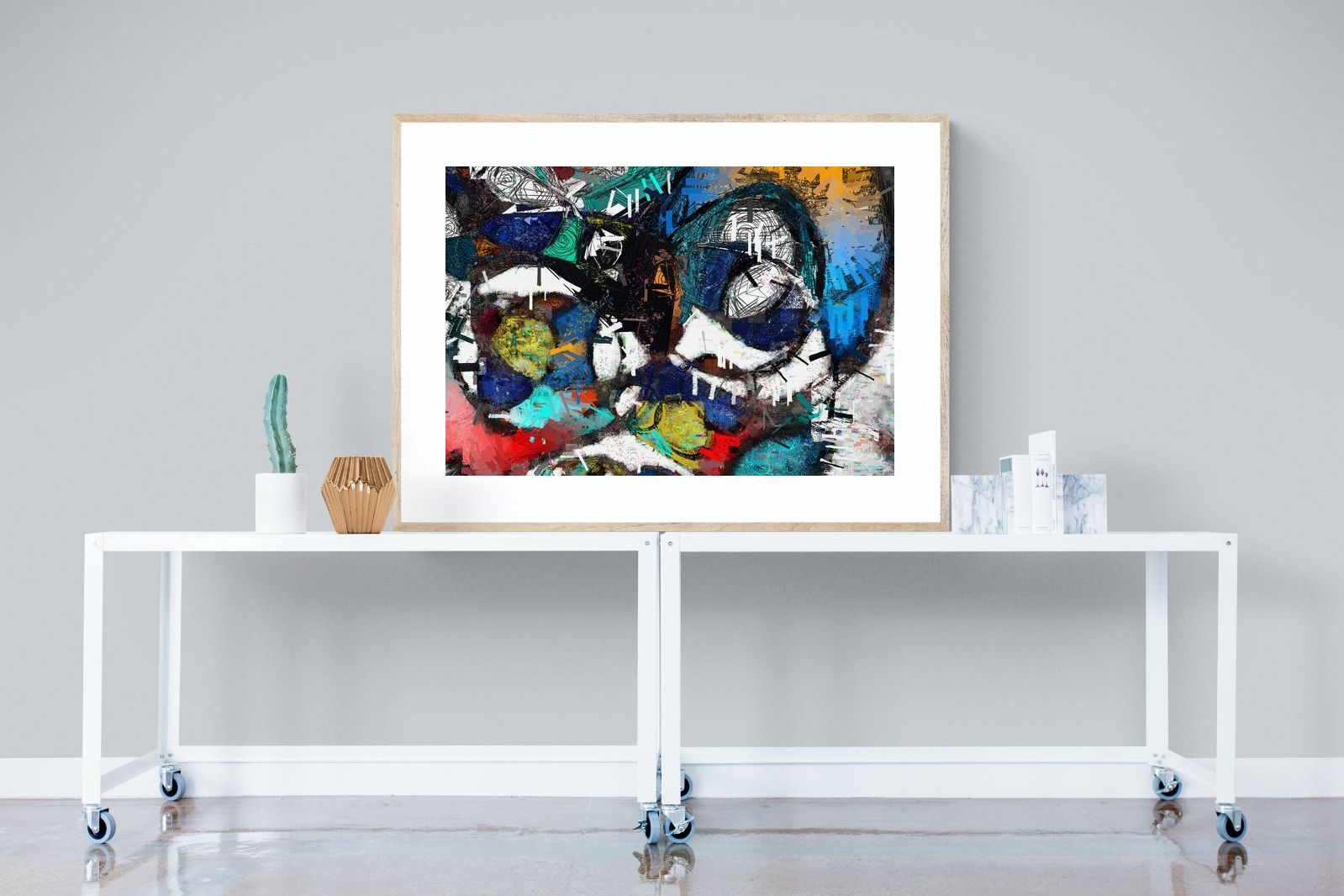Avant-Garde-Wall_Art-120 x 90cm-Framed Print-Wood-Pixalot
