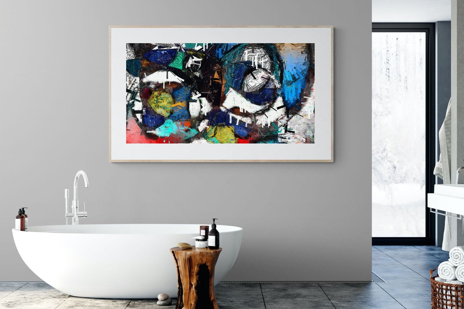 Avant-Garde-Wall_Art-180 x 110cm-Framed Print-Wood-Pixalot