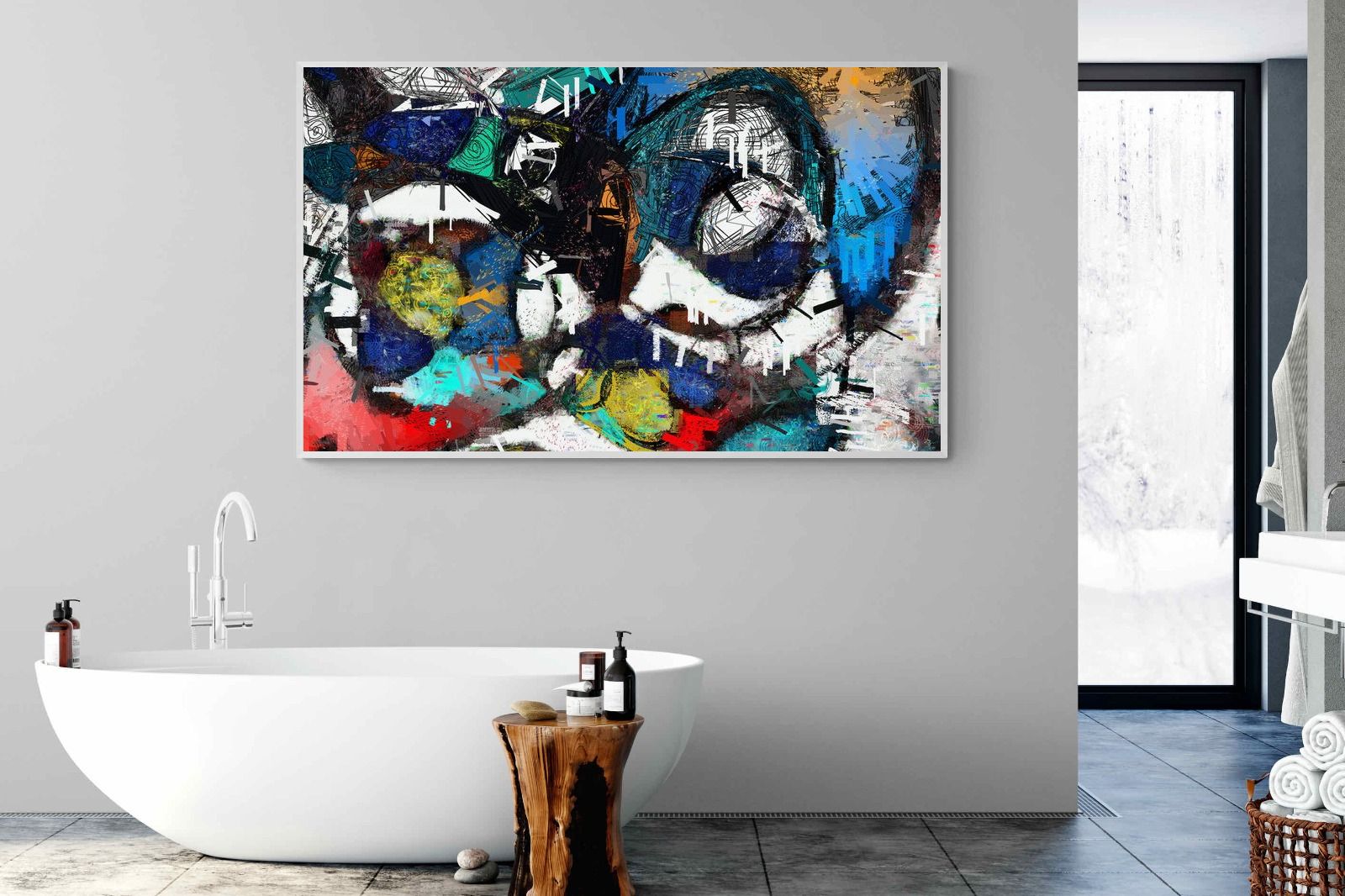 Avant-Garde-Wall_Art-180 x 110cm-Mounted Canvas-White-Pixalot