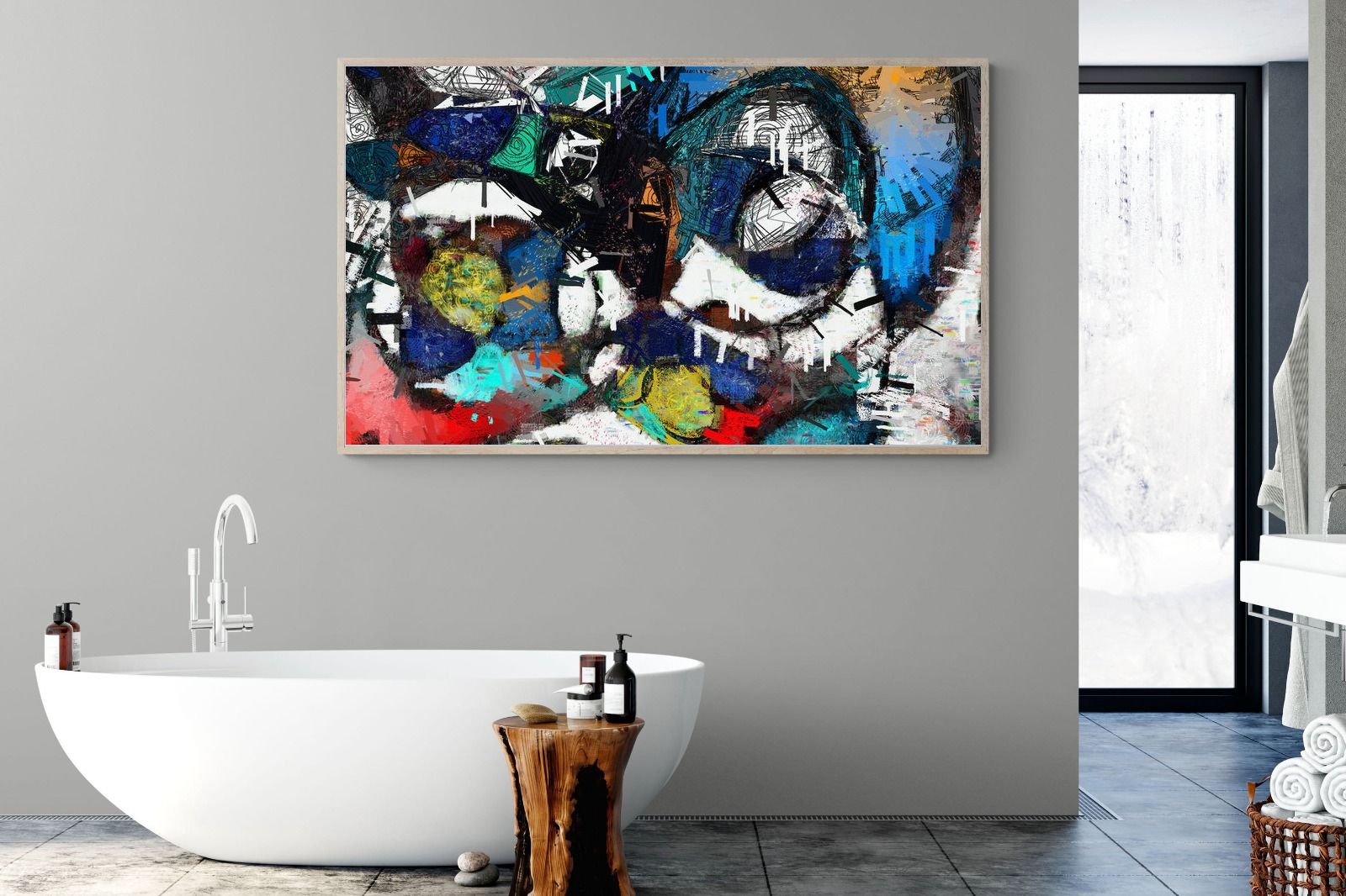 Avant-Garde-Wall_Art-180 x 110cm-Mounted Canvas-Wood-Pixalot