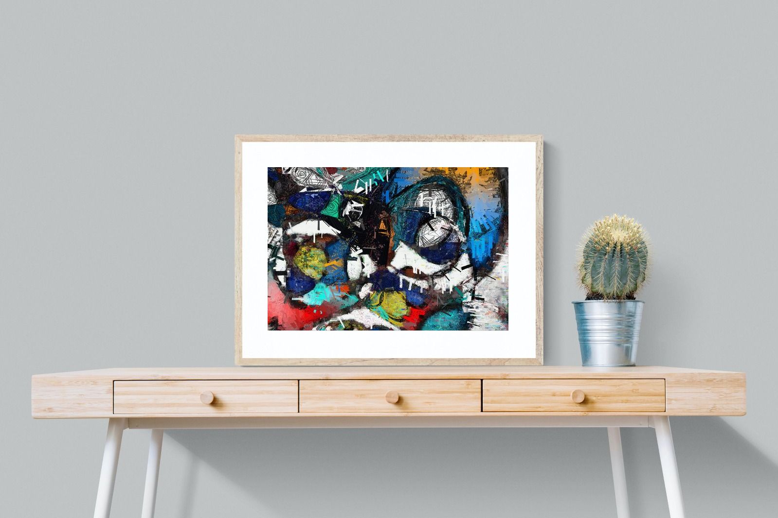 Avant-Garde-Wall_Art-80 x 60cm-Framed Print-Wood-Pixalot