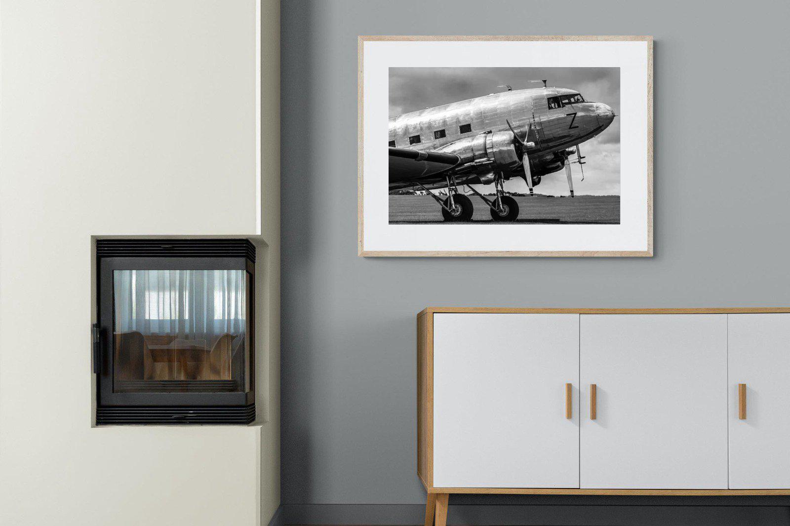 Aviator-Wall_Art-100 x 75cm-Framed Print-Wood-Pixalot