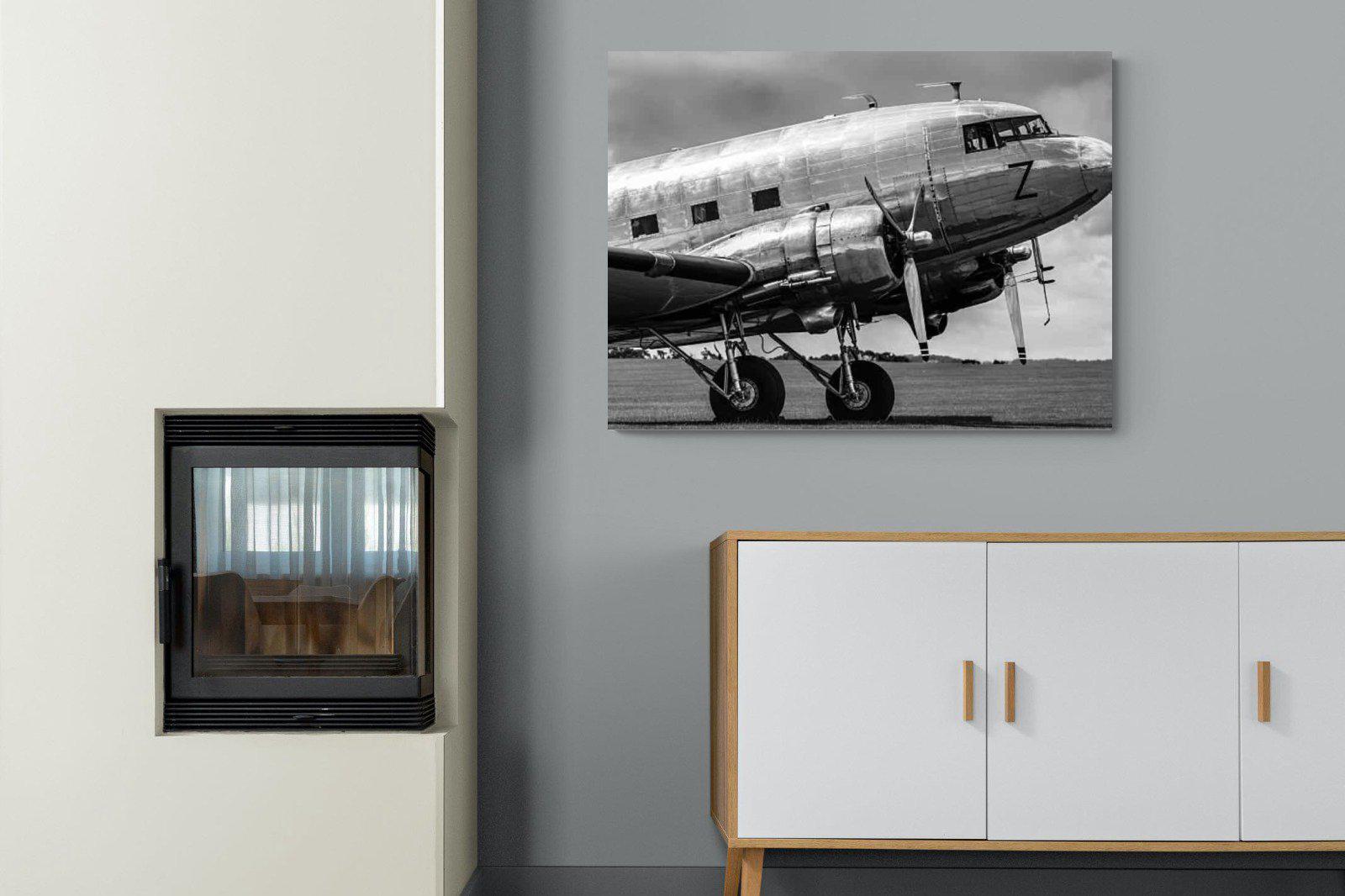 Aviator-Wall_Art-100 x 75cm-Mounted Canvas-No Frame-Pixalot