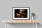 Ayrton Senna-Wall_Art-80 x 60cm-Framed Print-Black-Pixalot