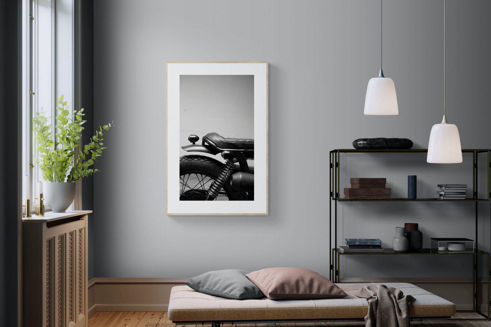 Back Seat Rider-Wall_Art-100 x 150cm-Framed Print-Wood-Pixalot