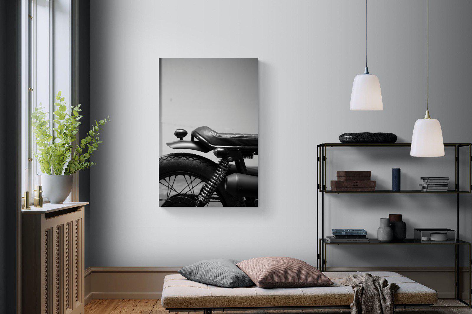 Back Seat Rider-Wall_Art-100 x 150cm-Mounted Canvas-No Frame-Pixalot