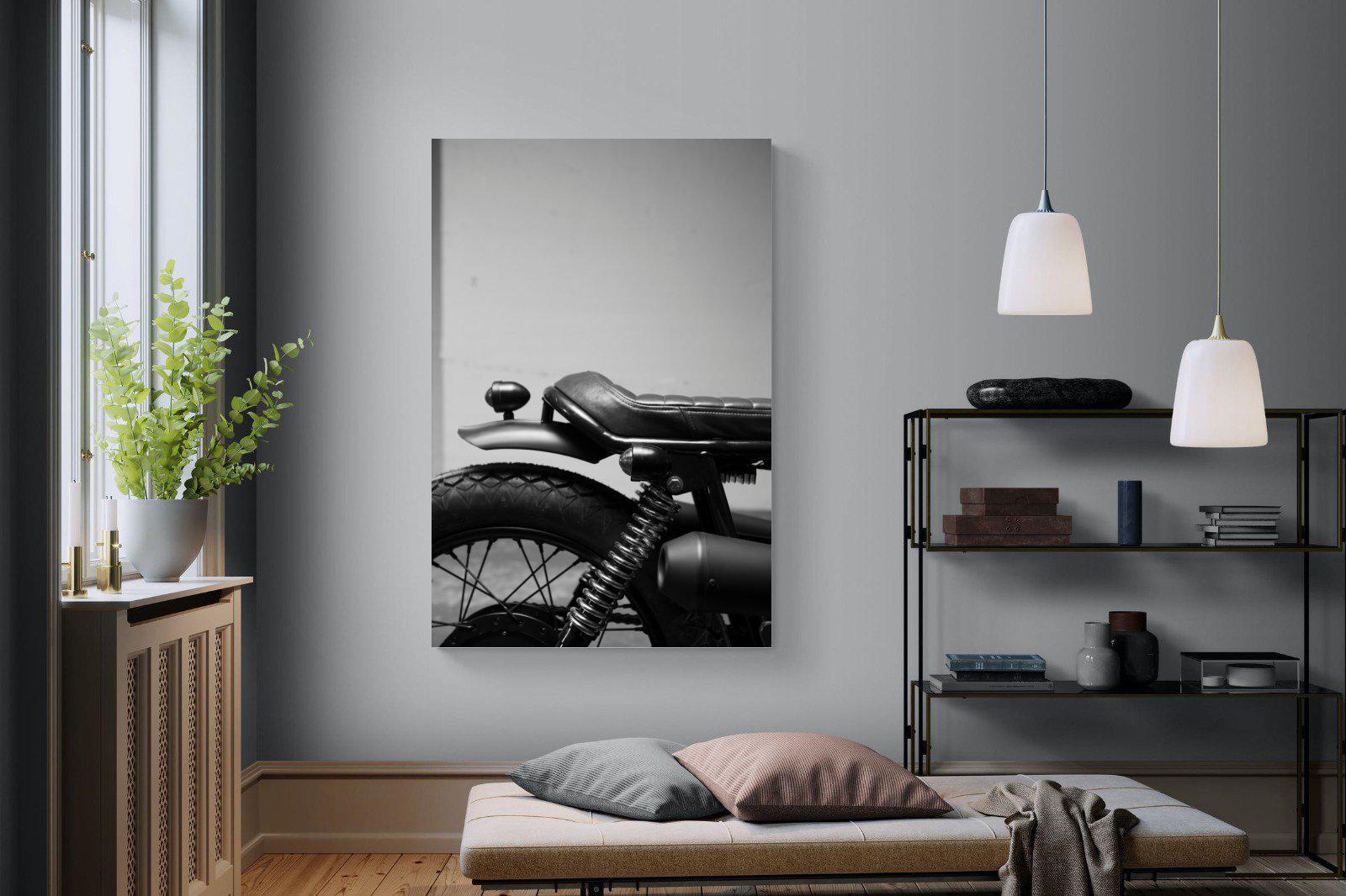 Back Seat Rider-Wall_Art-120 x 180cm-Mounted Canvas-No Frame-Pixalot