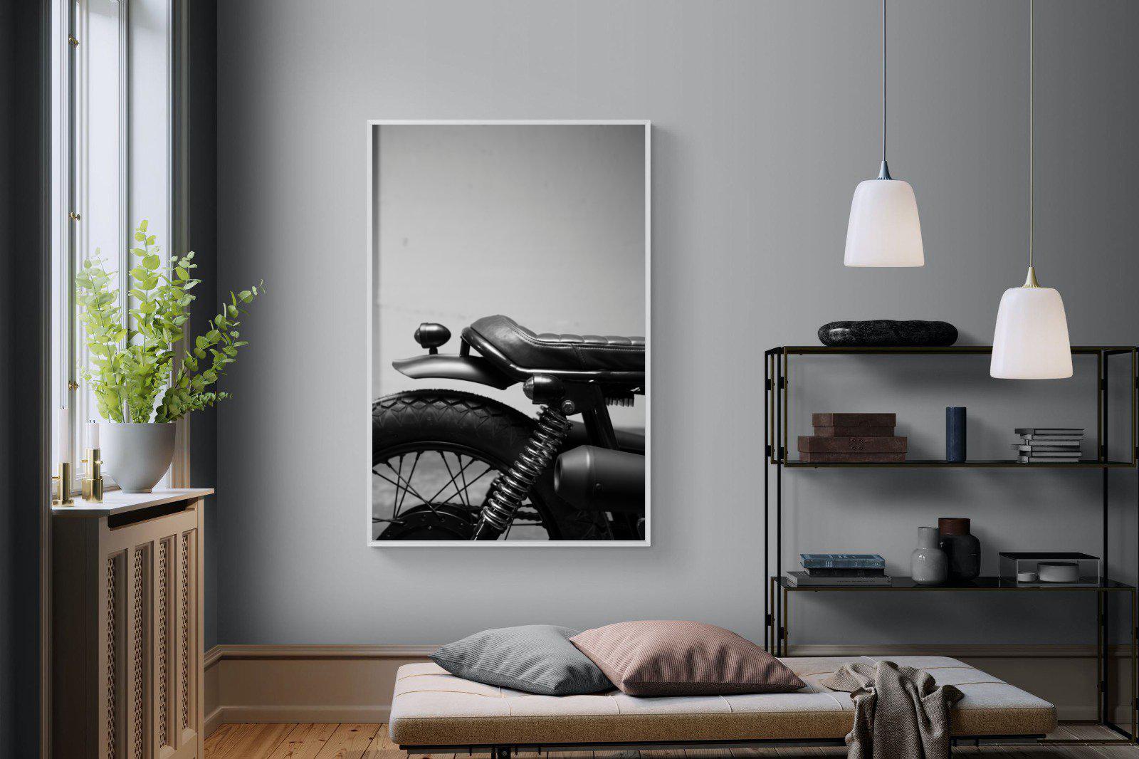 Back Seat Rider-Wall_Art-120 x 180cm-Mounted Canvas-White-Pixalot