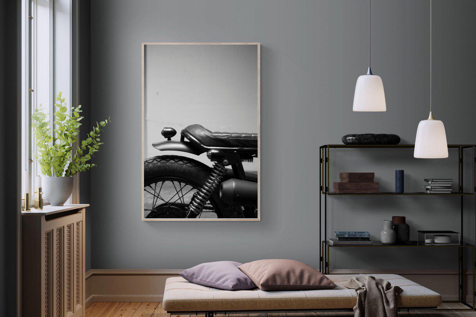 Back Seat Rider-Wall_Art-120 x 180cm-Mounted Canvas-Wood-Pixalot