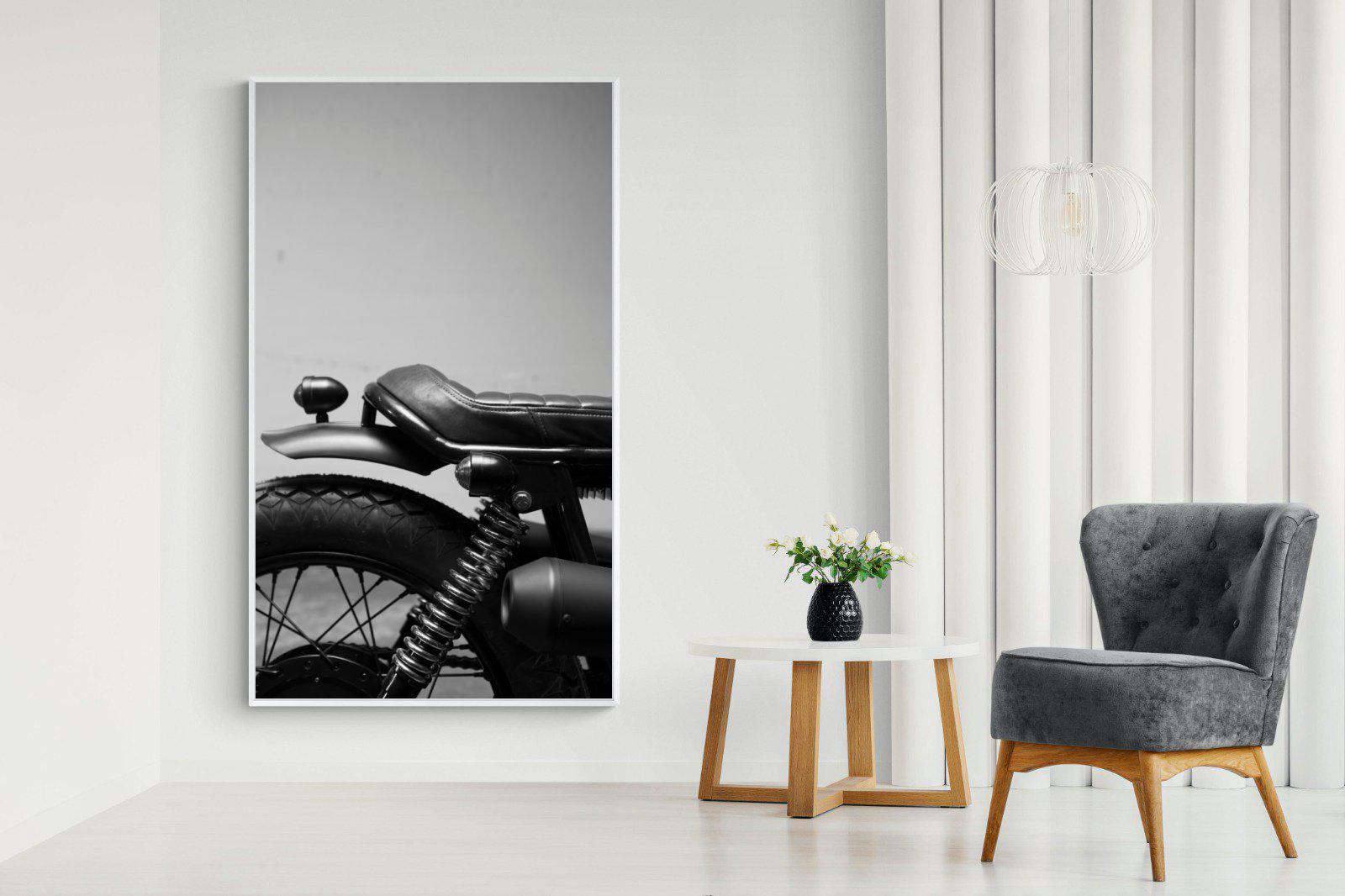 Back Seat Rider-Wall_Art-130 x 220cm-Mounted Canvas-White-Pixalot