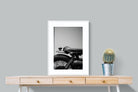 Back Seat Rider-Wall_Art-60 x 80cm-Framed Print-White-Pixalot