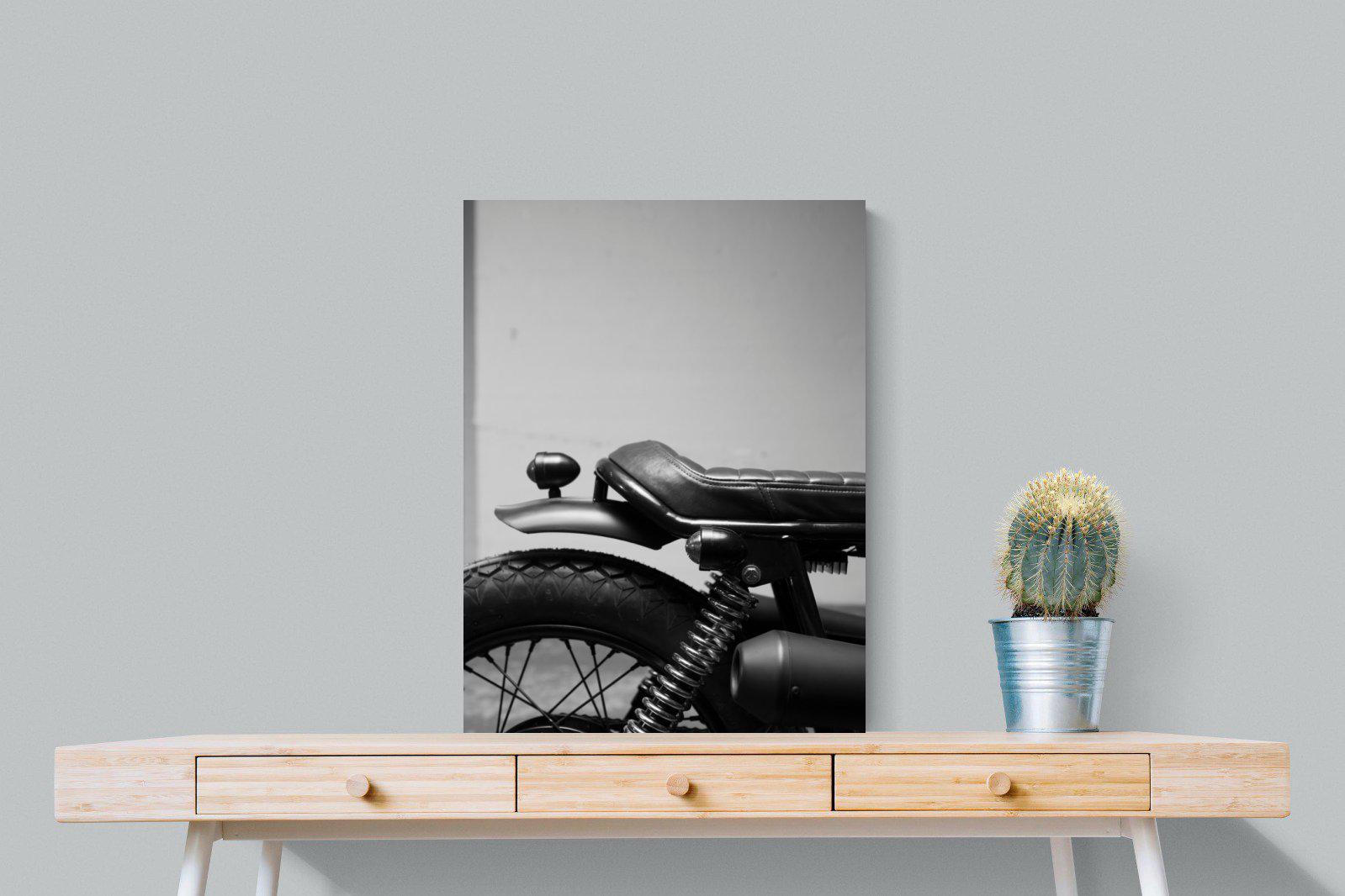 Back Seat Rider-Wall_Art-60 x 80cm-Mounted Canvas-No Frame-Pixalot