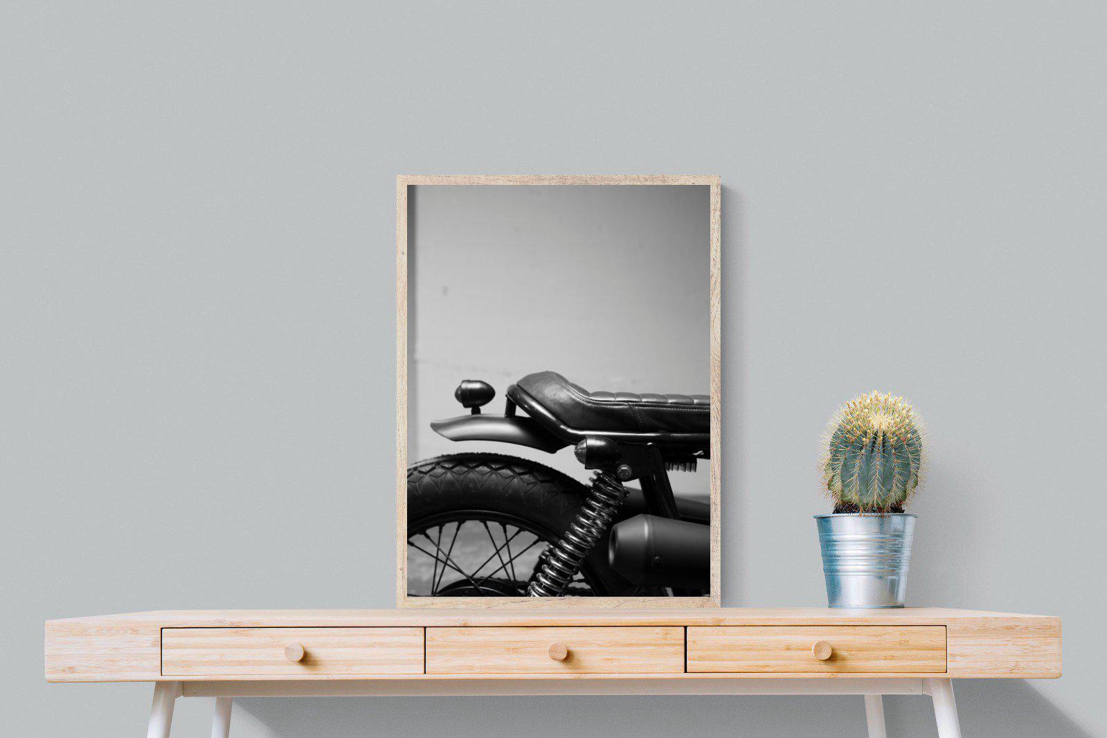 Back Seat Rider-Wall_Art-60 x 80cm-Mounted Canvas-Wood-Pixalot