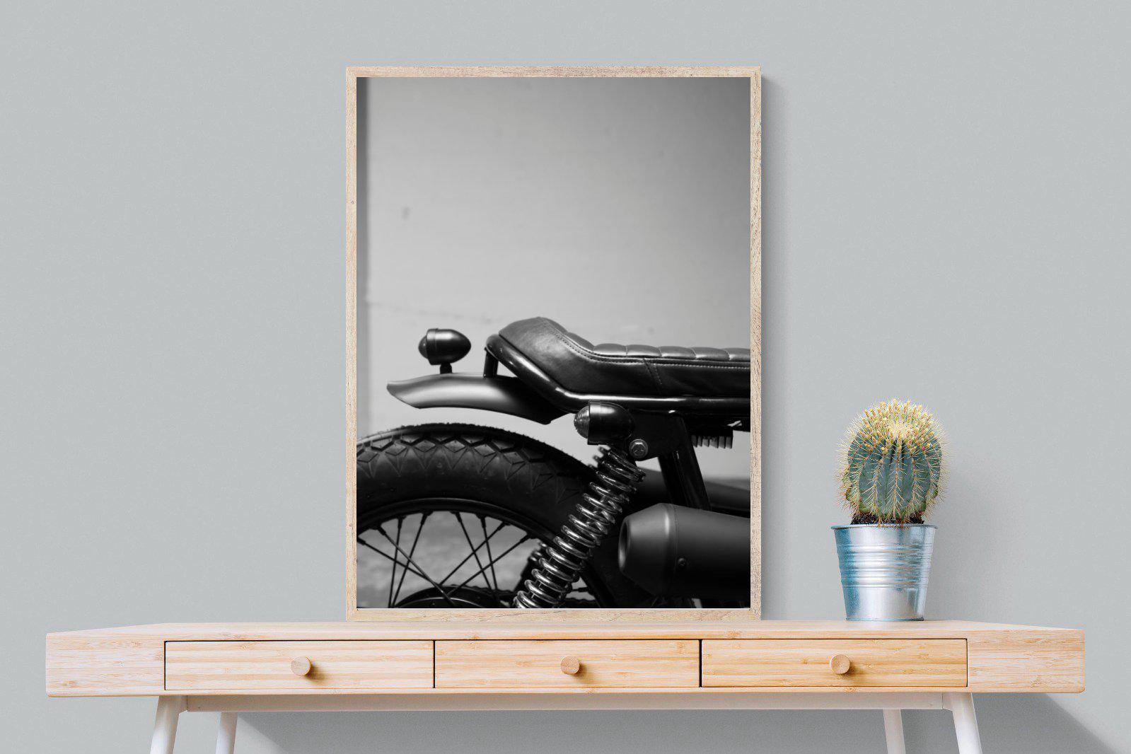 Back Seat Rider-Wall_Art-75 x 100cm-Mounted Canvas-Wood-Pixalot