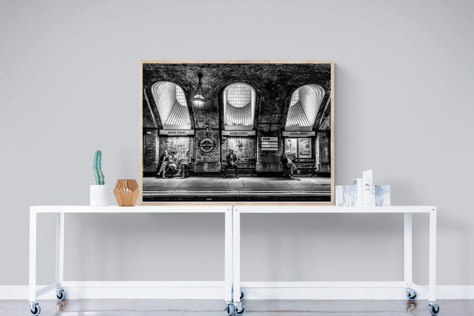 Baker Street-Wall_Art-120 x 90cm-Mounted Canvas-Wood-Pixalot