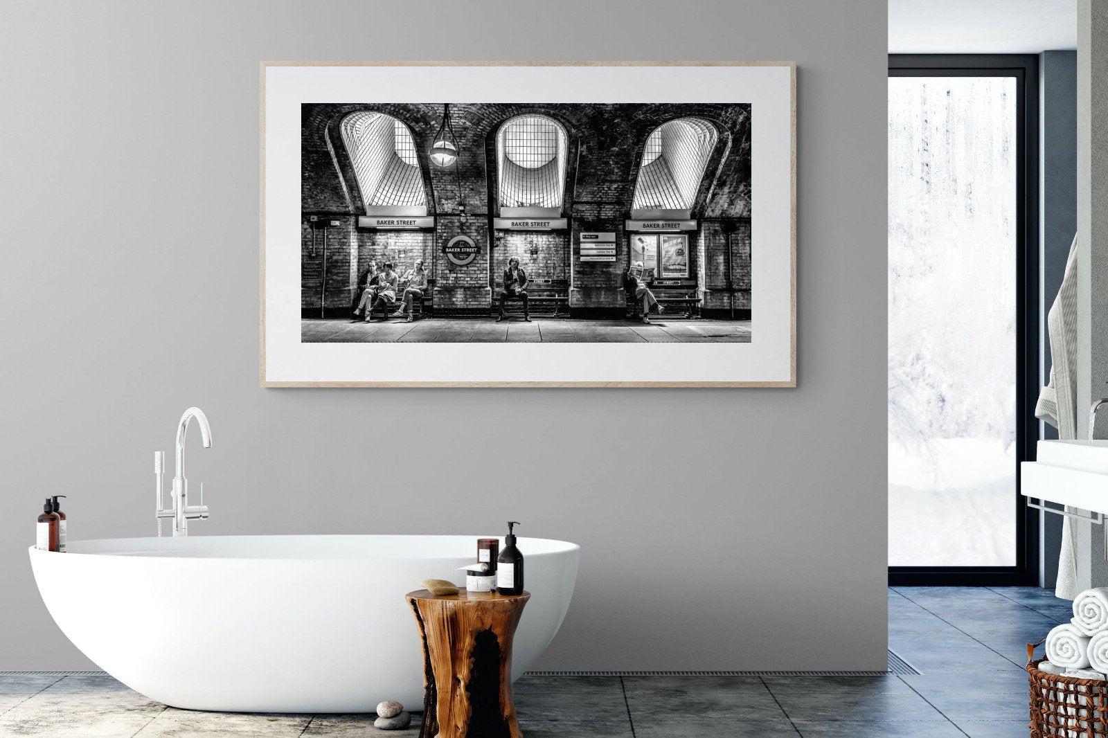 Baker Street-Wall_Art-180 x 110cm-Framed Print-Wood-Pixalot
