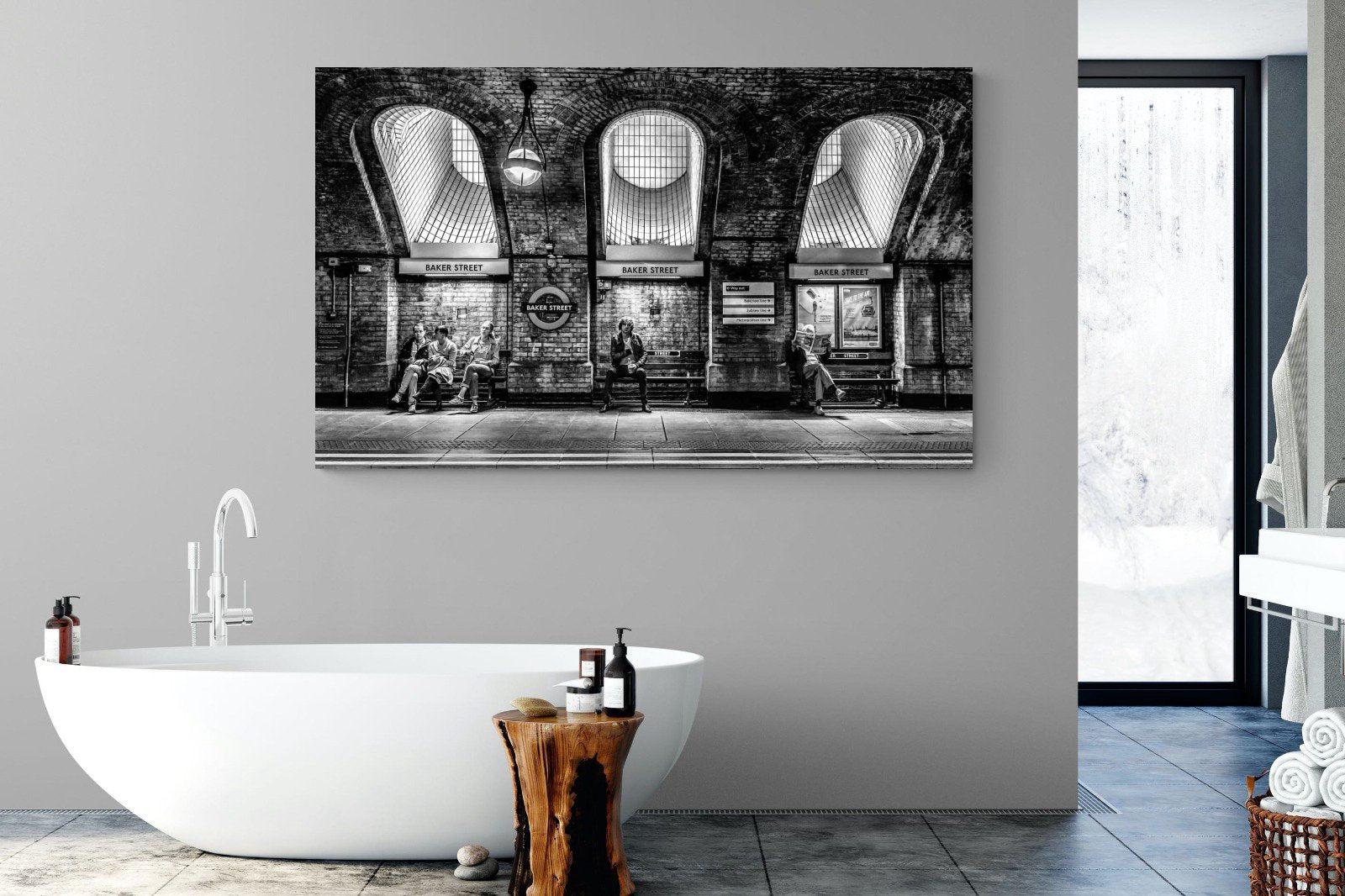 Baker Street-Wall_Art-180 x 110cm-Mounted Canvas-No Frame-Pixalot
