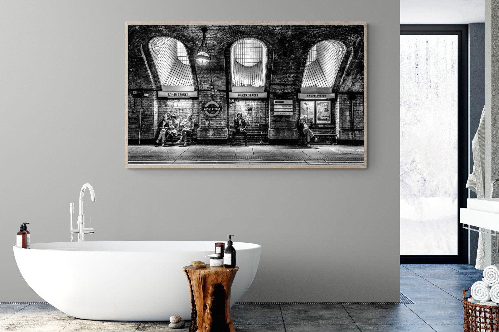 Baker Street-Wall_Art-180 x 110cm-Mounted Canvas-Wood-Pixalot
