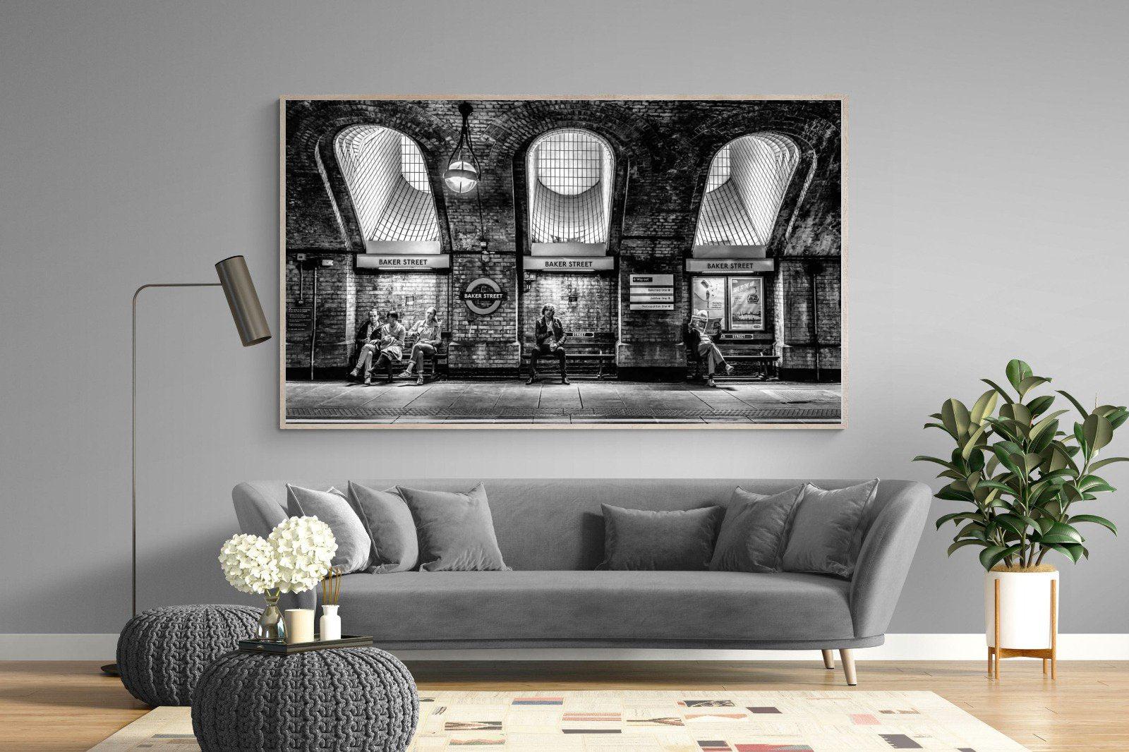 Baker Street-Wall_Art-220 x 130cm-Mounted Canvas-Wood-Pixalot
