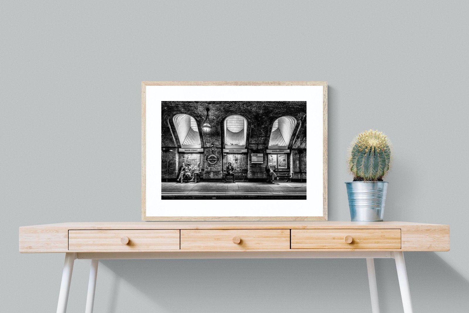 Baker Street-Wall_Art-80 x 60cm-Framed Print-Wood-Pixalot