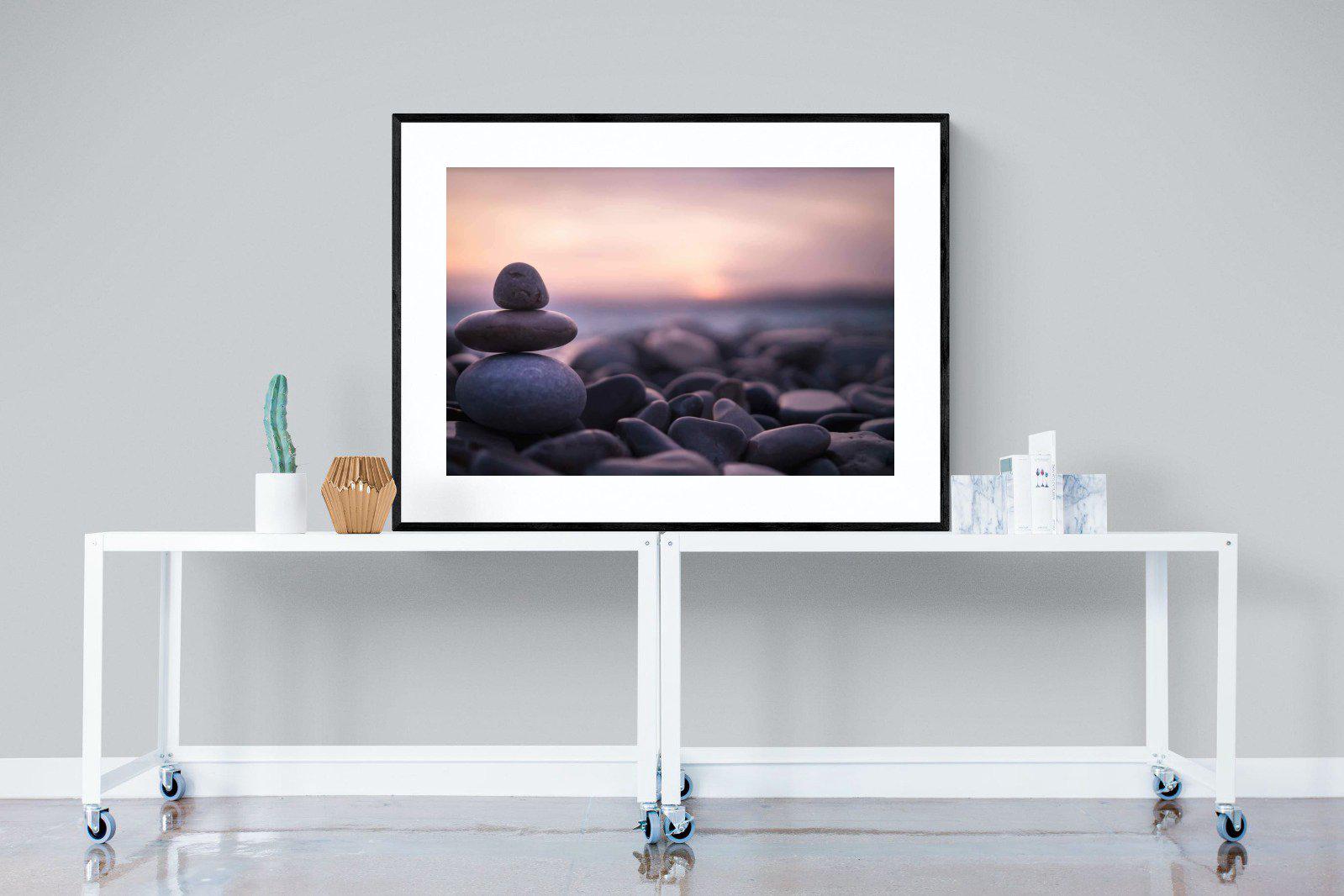 Balanced-Wall_Art-120 x 90cm-Framed Print-Black-Pixalot
