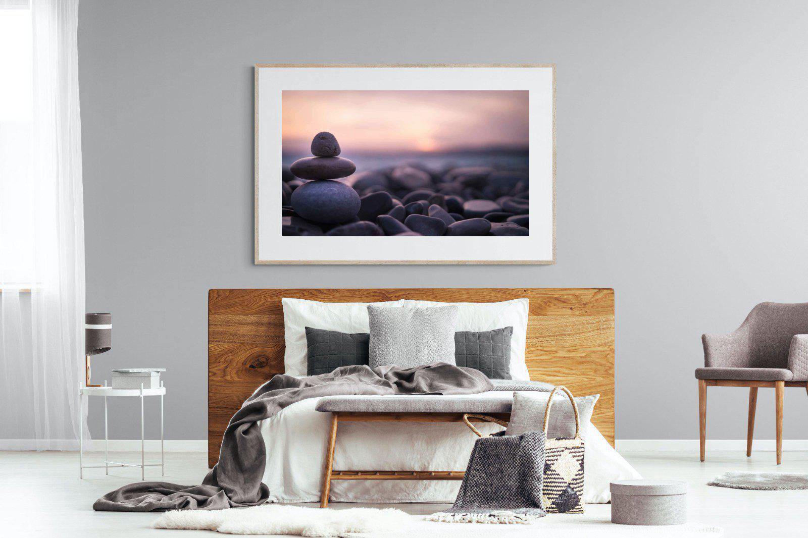 Balanced-Wall_Art-150 x 100cm-Framed Print-Wood-Pixalot
