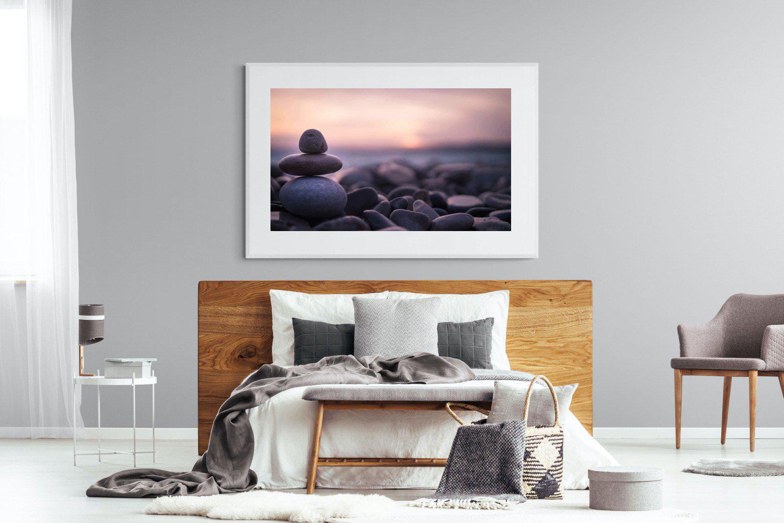 Balanced-Wall_Art-150 x 100cm-Framed Print-White-Pixalot