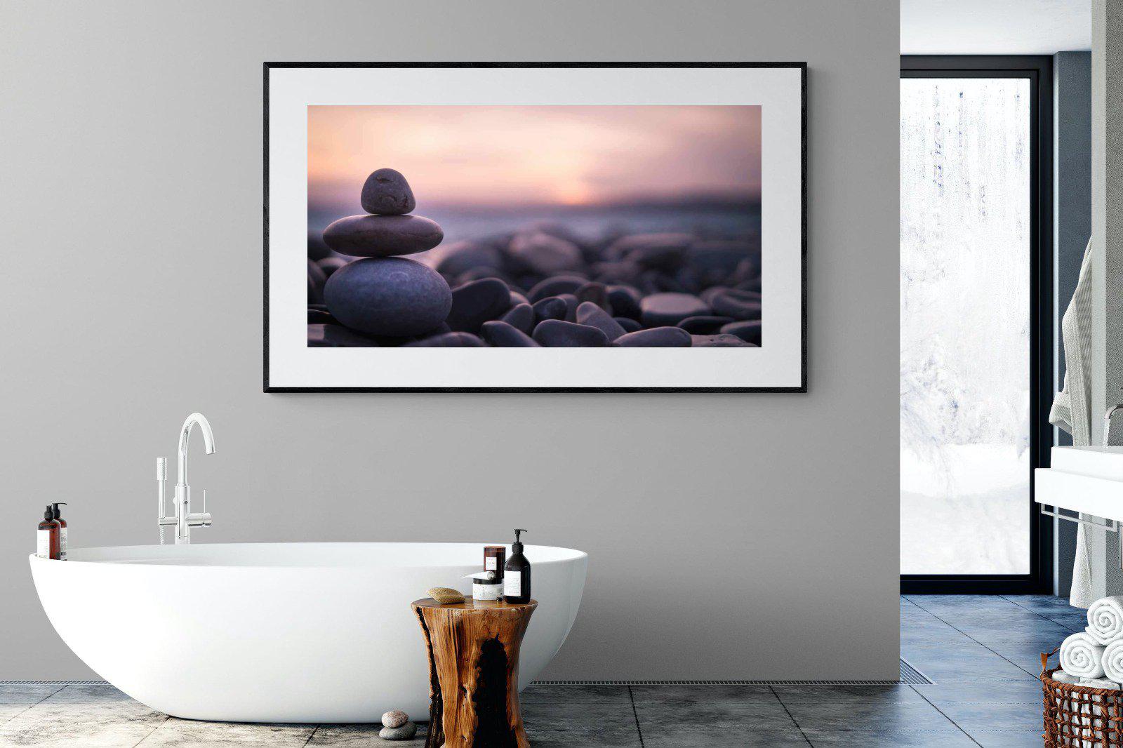 Balanced-Wall_Art-180 x 110cm-Framed Print-Black-Pixalot