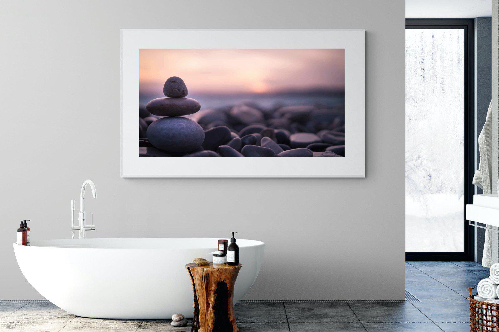 Balanced-Wall_Art-180 x 110cm-Framed Print-White-Pixalot