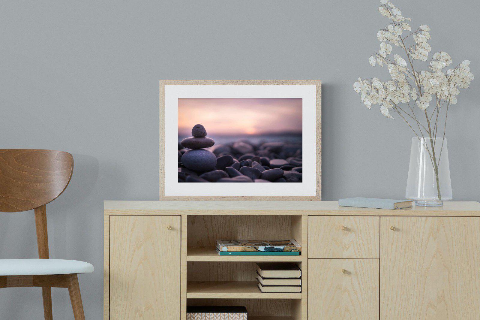 Balanced-Wall_Art-60 x 45cm-Framed Print-Wood-Pixalot