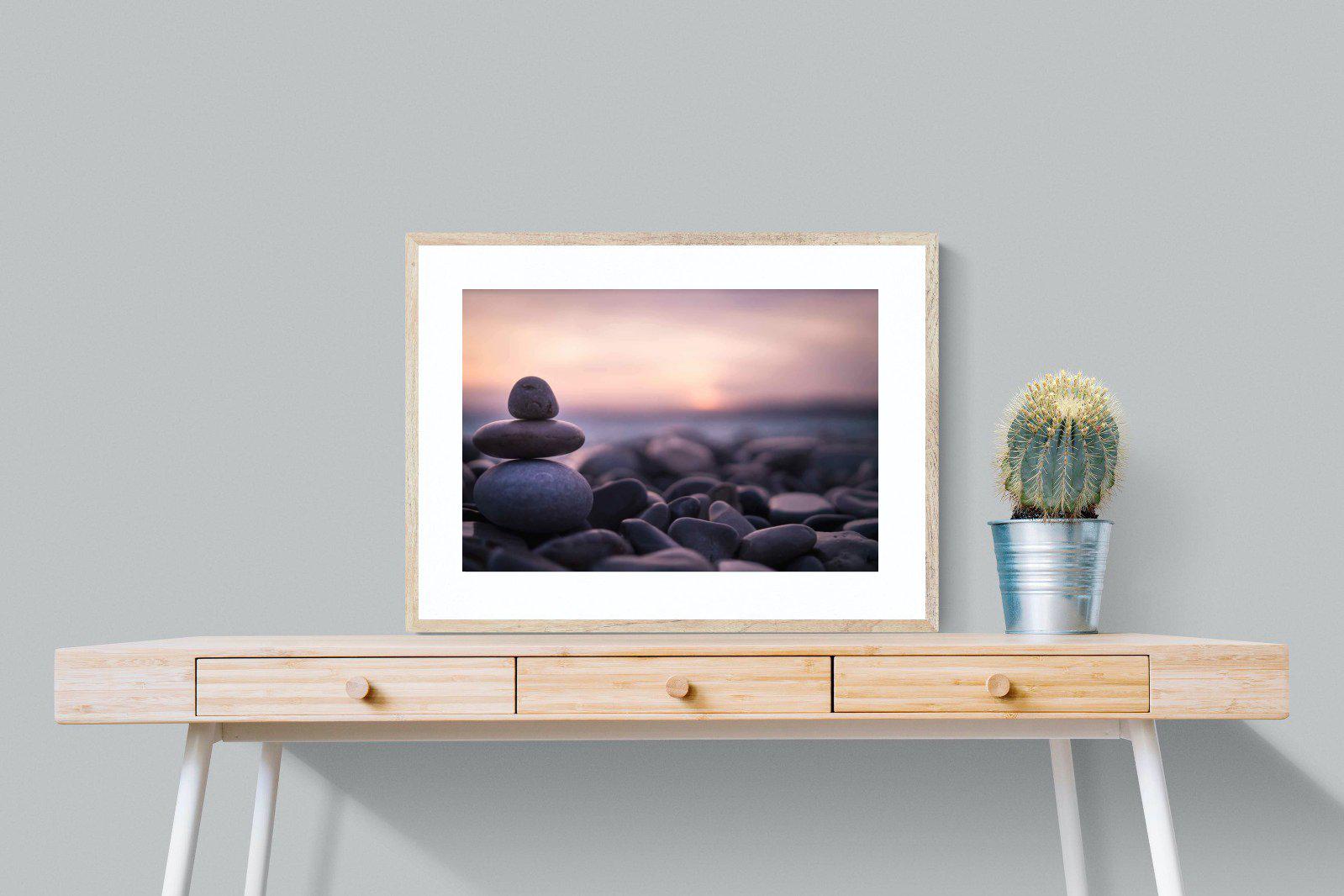 Balanced-Wall_Art-80 x 60cm-Framed Print-Wood-Pixalot