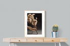 Ballerina Drama-Wall_Art-60 x 80cm-Framed Print-Wood-Pixalot