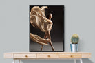 Ballerina Drama-Wall_Art-75 x 100cm-Mounted Canvas-Black-Pixalot