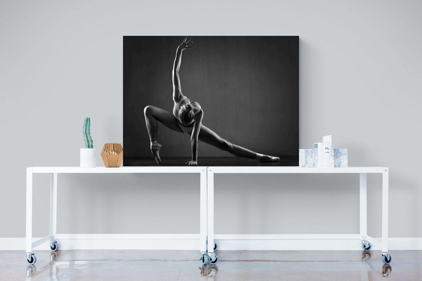 Ballerina-Wall_Art-120 x 90cm-Mounted Canvas-No Frame-Pixalot