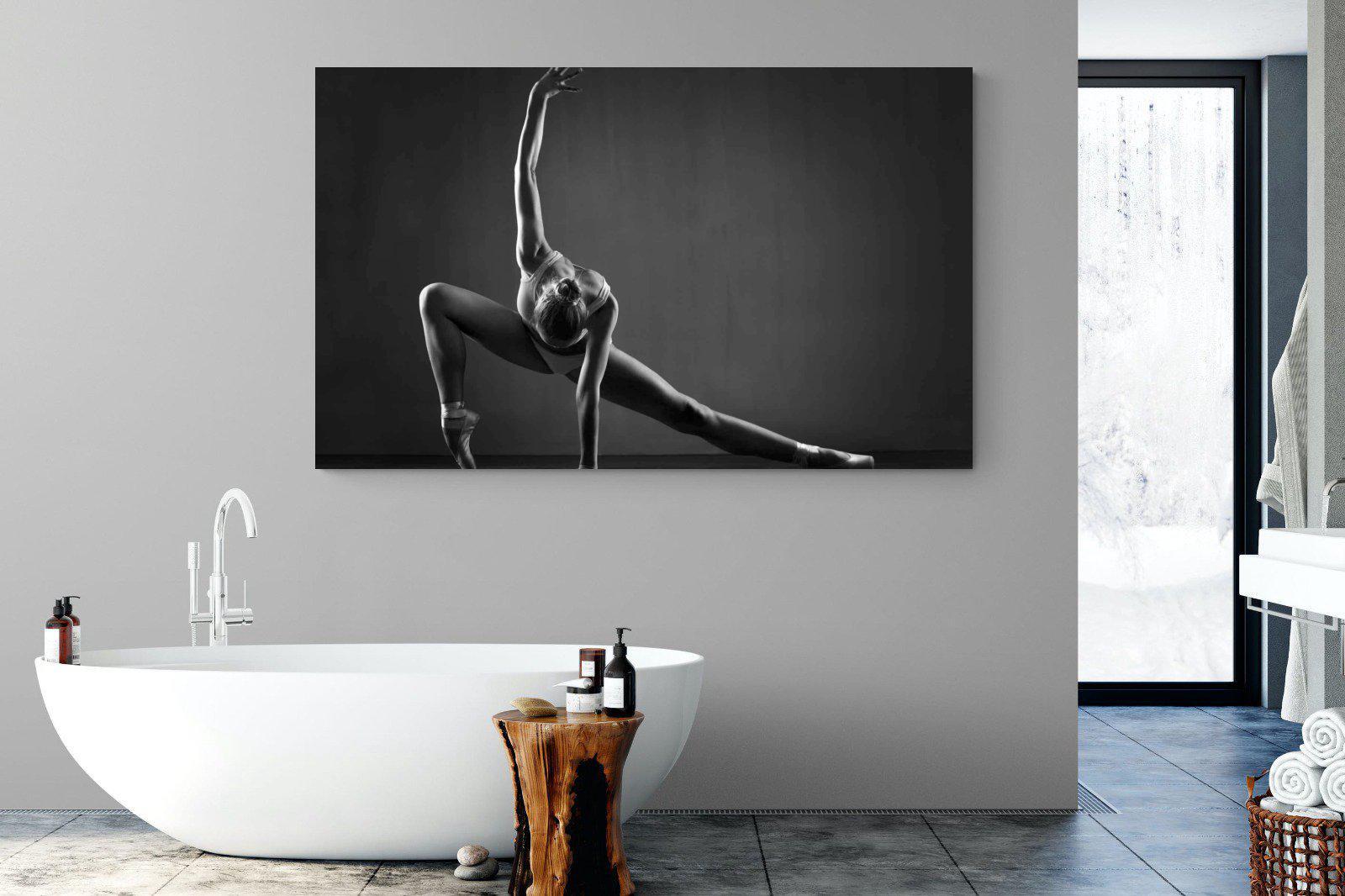 Ballerina-Wall_Art-180 x 110cm-Mounted Canvas-No Frame-Pixalot