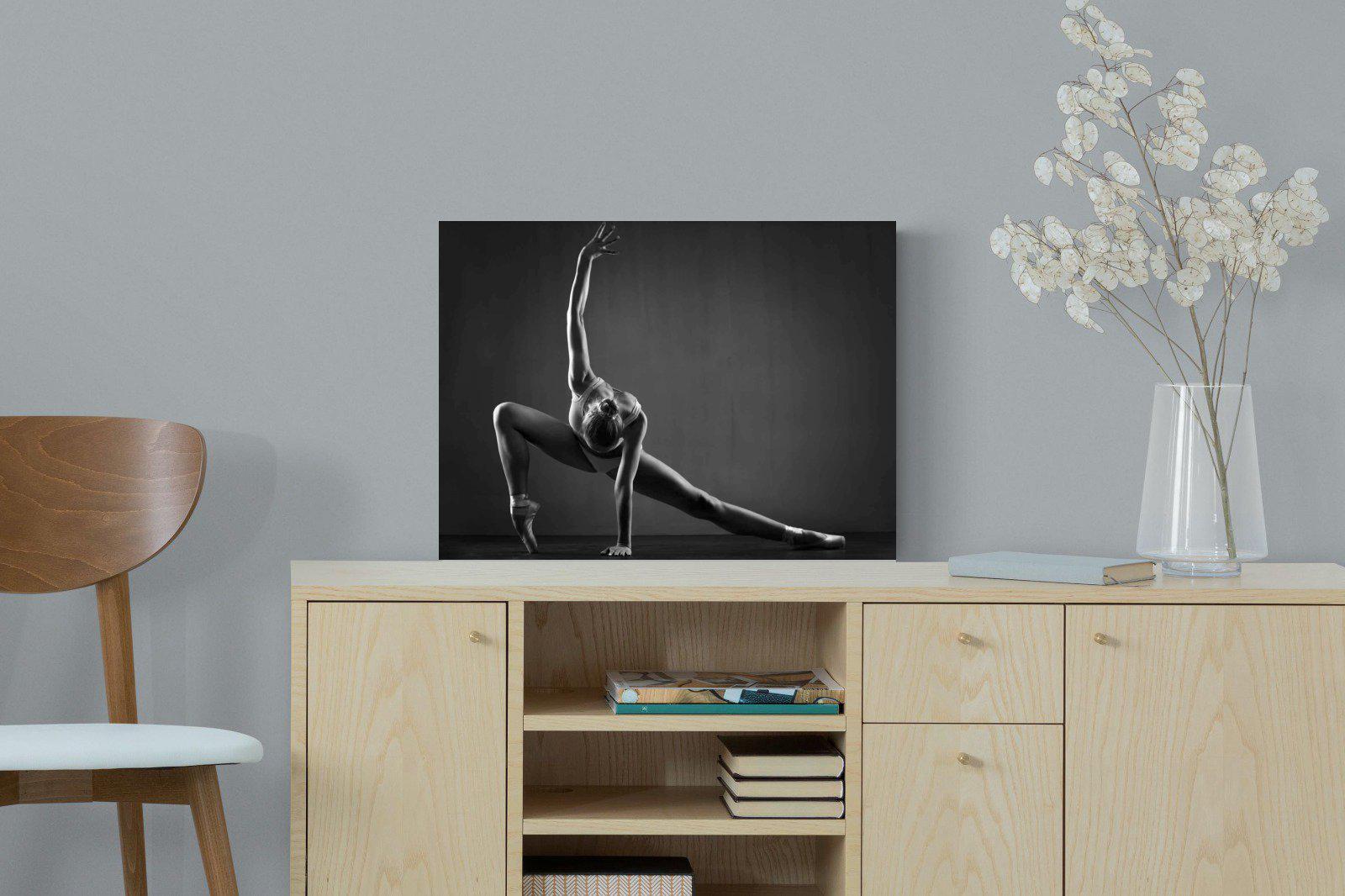 Ballerina-Wall_Art-60 x 45cm-Mounted Canvas-No Frame-Pixalot