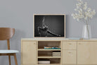 Ballerina-Wall_Art-60 x 45cm-Mounted Canvas-Wood-Pixalot