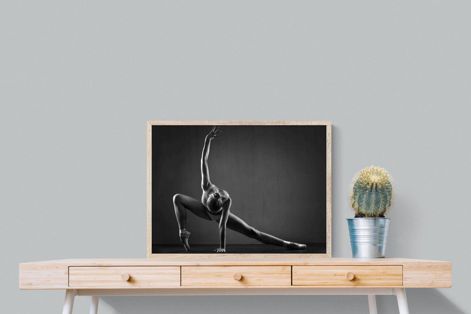 Ballerina-Wall_Art-80 x 60cm-Mounted Canvas-Wood-Pixalot