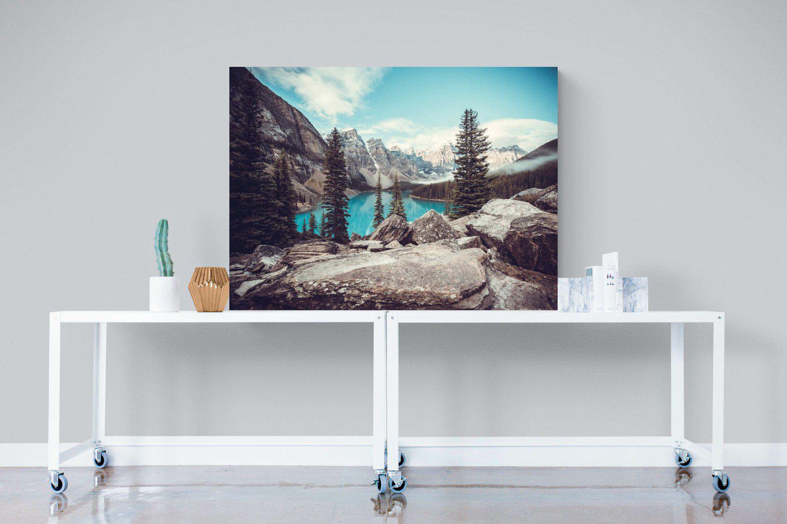 Banff-Wall_Art-120 x 90cm-Mounted Canvas-No Frame-Pixalot