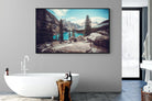 Banff-Wall_Art-180 x 110cm-Mounted Canvas-Black-Pixalot
