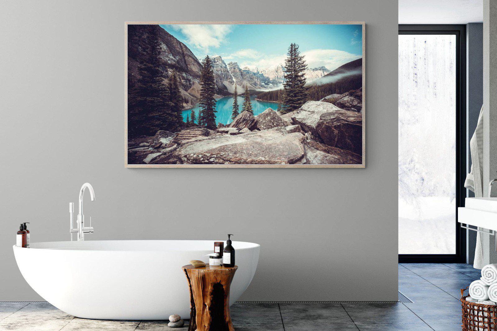 Banff-Wall_Art-180 x 110cm-Mounted Canvas-Wood-Pixalot