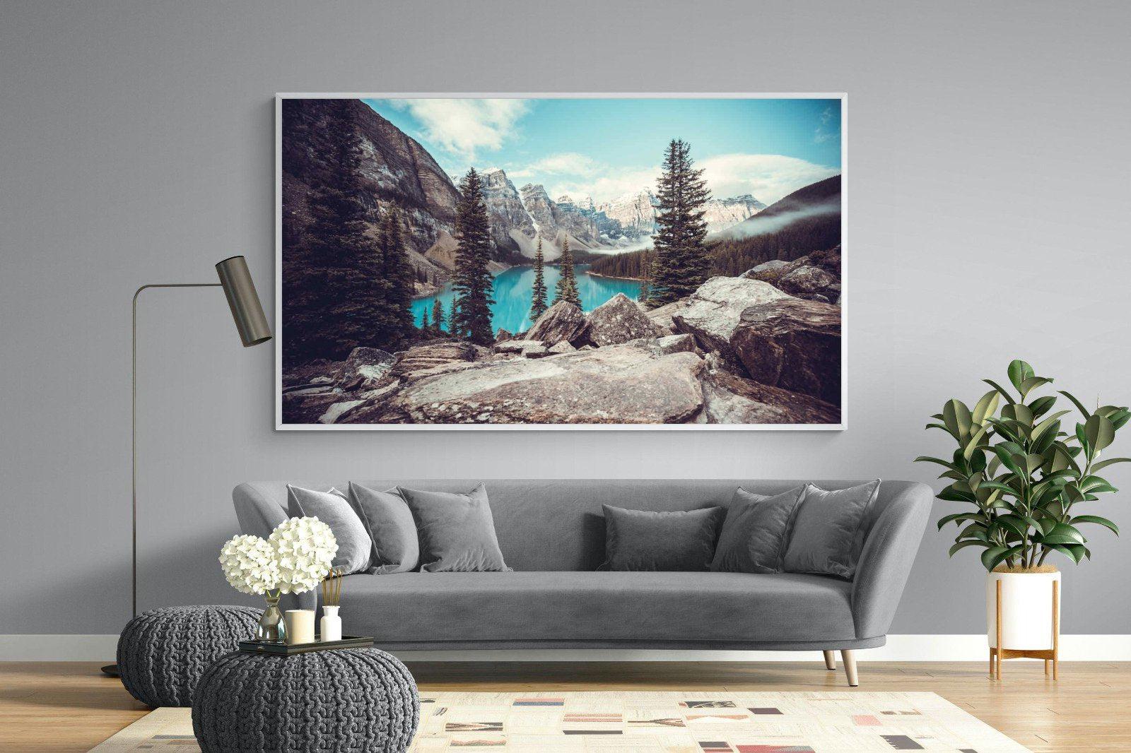 Banff-Wall_Art-220 x 130cm-Mounted Canvas-White-Pixalot