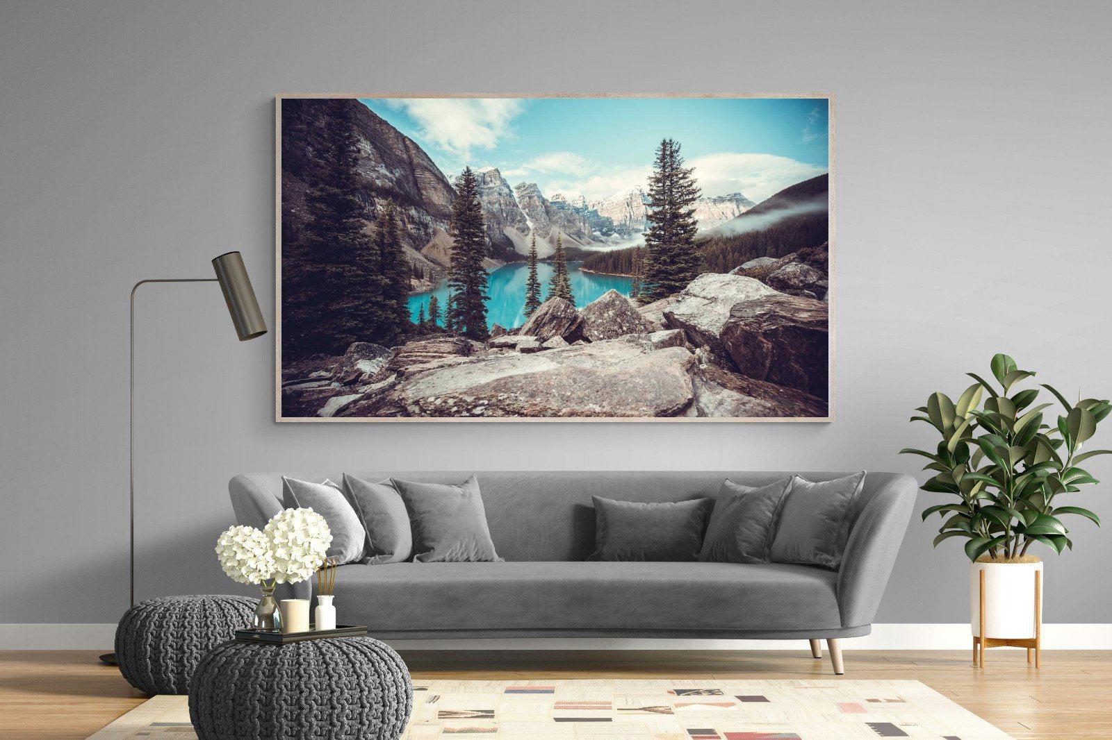 Banff-Wall_Art-220 x 130cm-Mounted Canvas-Wood-Pixalot