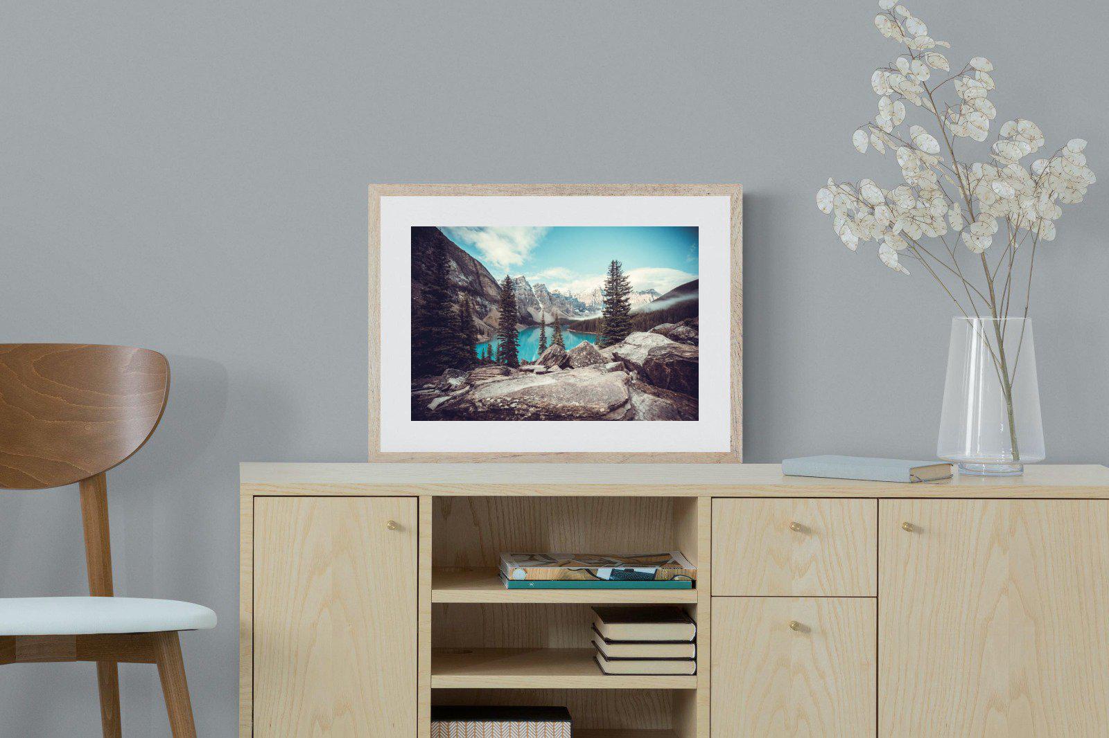 Banff-Wall_Art-60 x 45cm-Framed Print-Wood-Pixalot