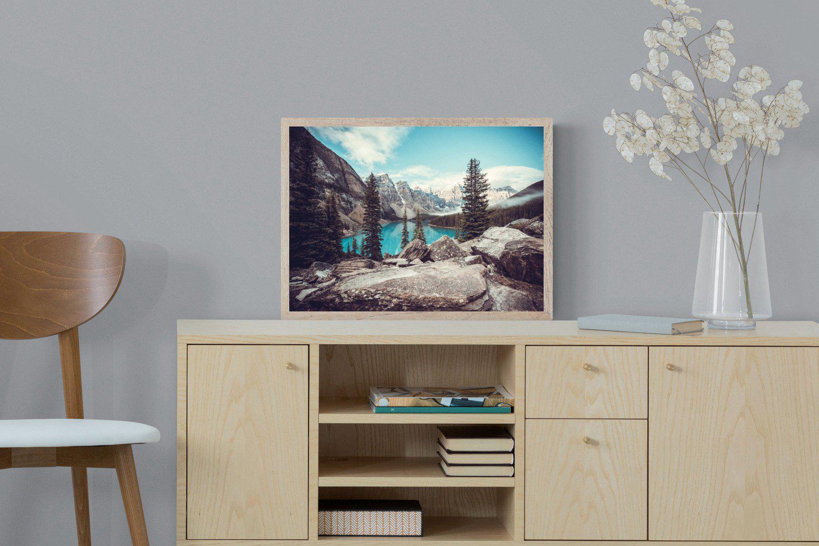 Banff-Wall_Art-60 x 45cm-Mounted Canvas-Wood-Pixalot