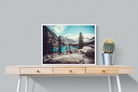 Banff-Wall_Art-80 x 60cm-Mounted Canvas-White-Pixalot